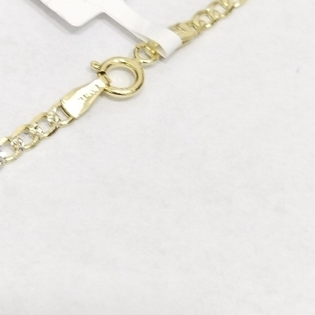 CADENAS BARBADA DIAMANTADA ORO 14K 5.4 (NUEVO)