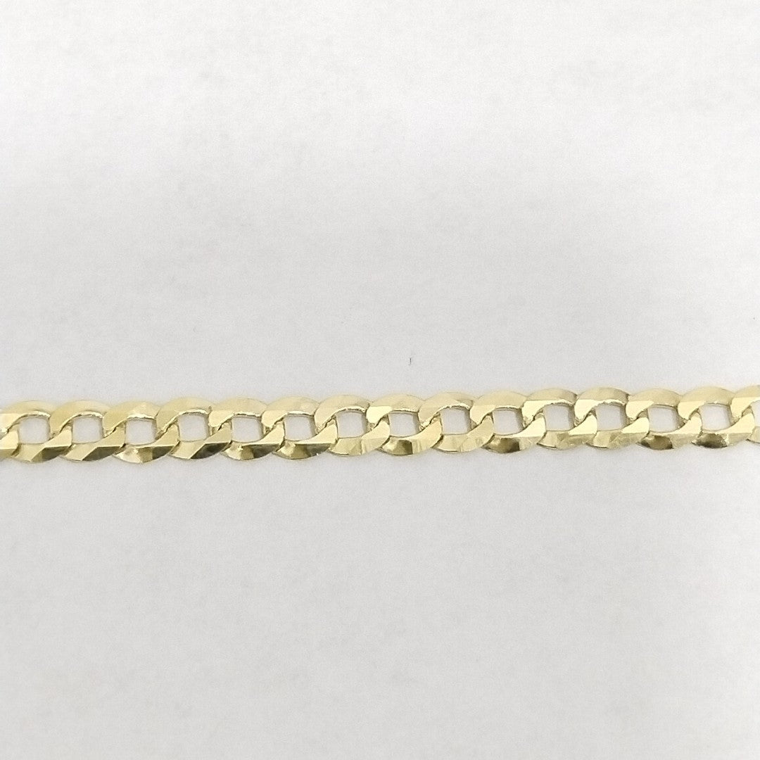 CADENAS BARBADA AMARILLA ORO 14K 8.4 (NUEVO)