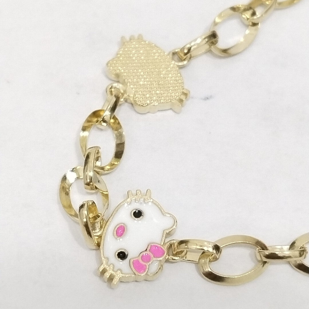 PULSERAS DAMA ORO 14K 4.8 (NUEVO)