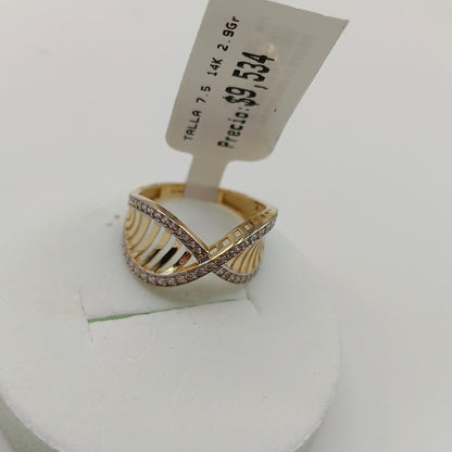 ANILLOS DAMA ORO 14K 2.9 (NUEVO)
