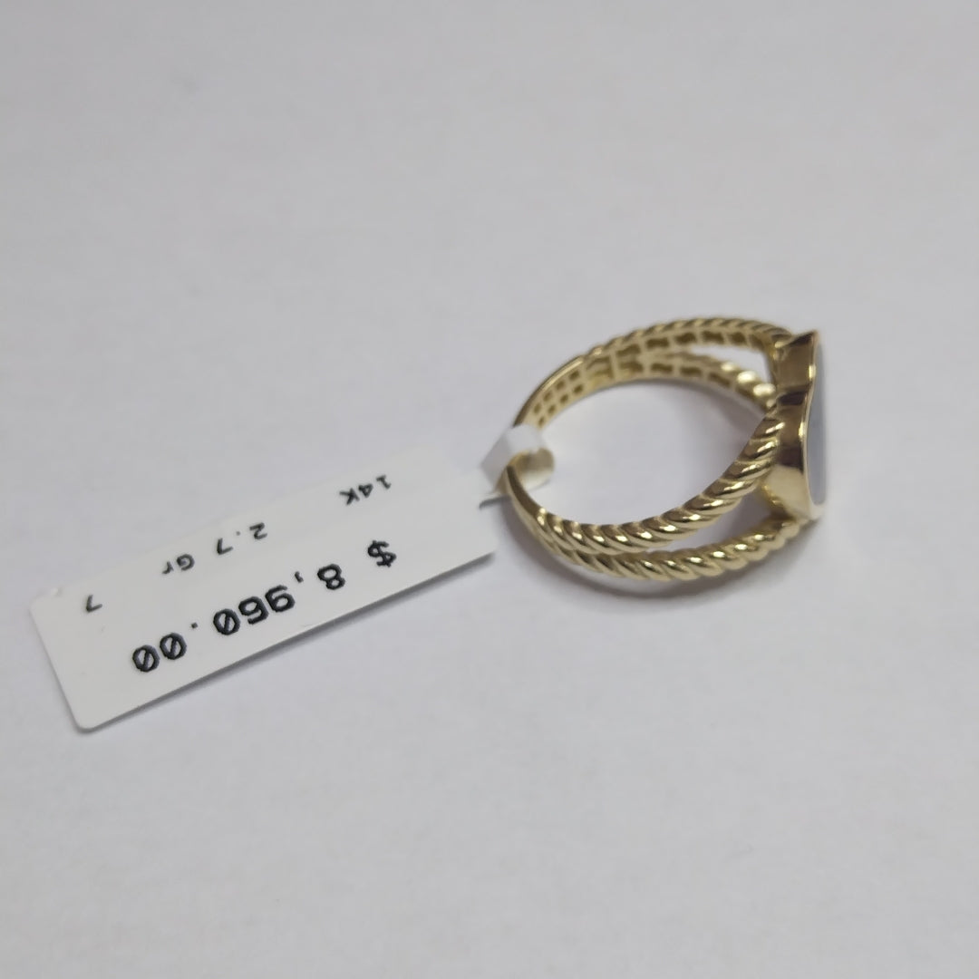 ANILLOS DAMA ORO 14K 2.7 (NUEVO)