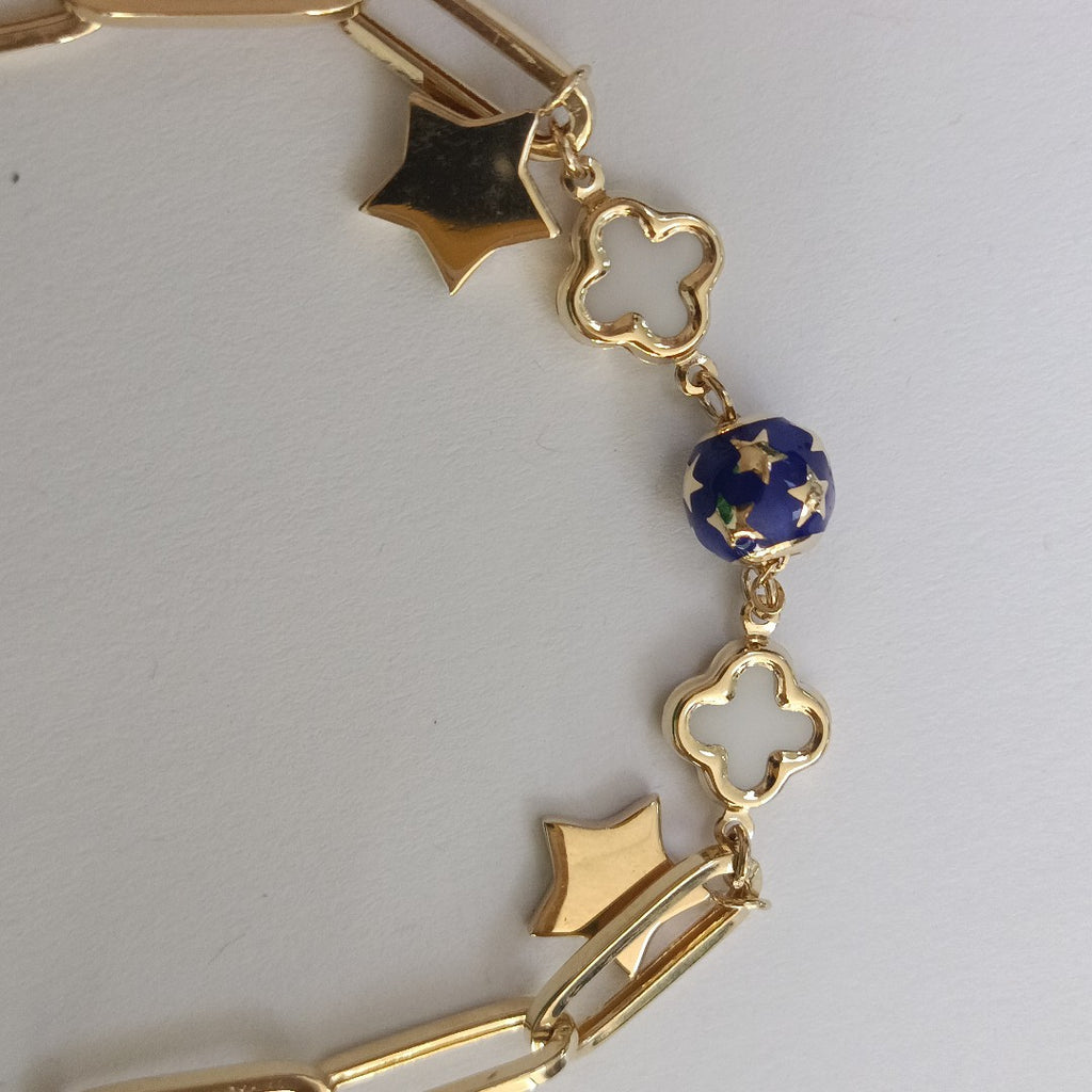 PULSERAS DAMA ORO 14K 7.4 (NUEVO)