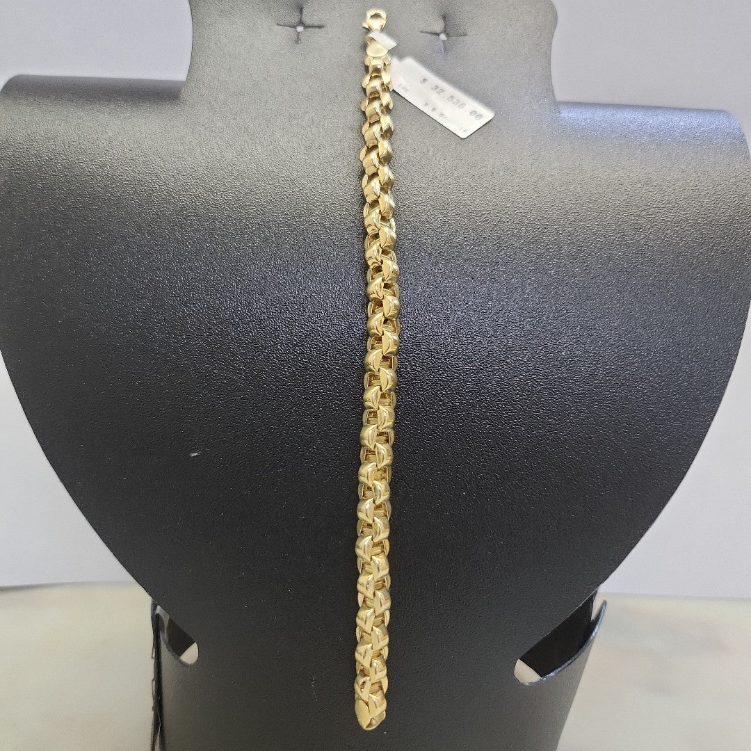 PULSERAS DAMA ORO 14K 9.9 (NUEVO)