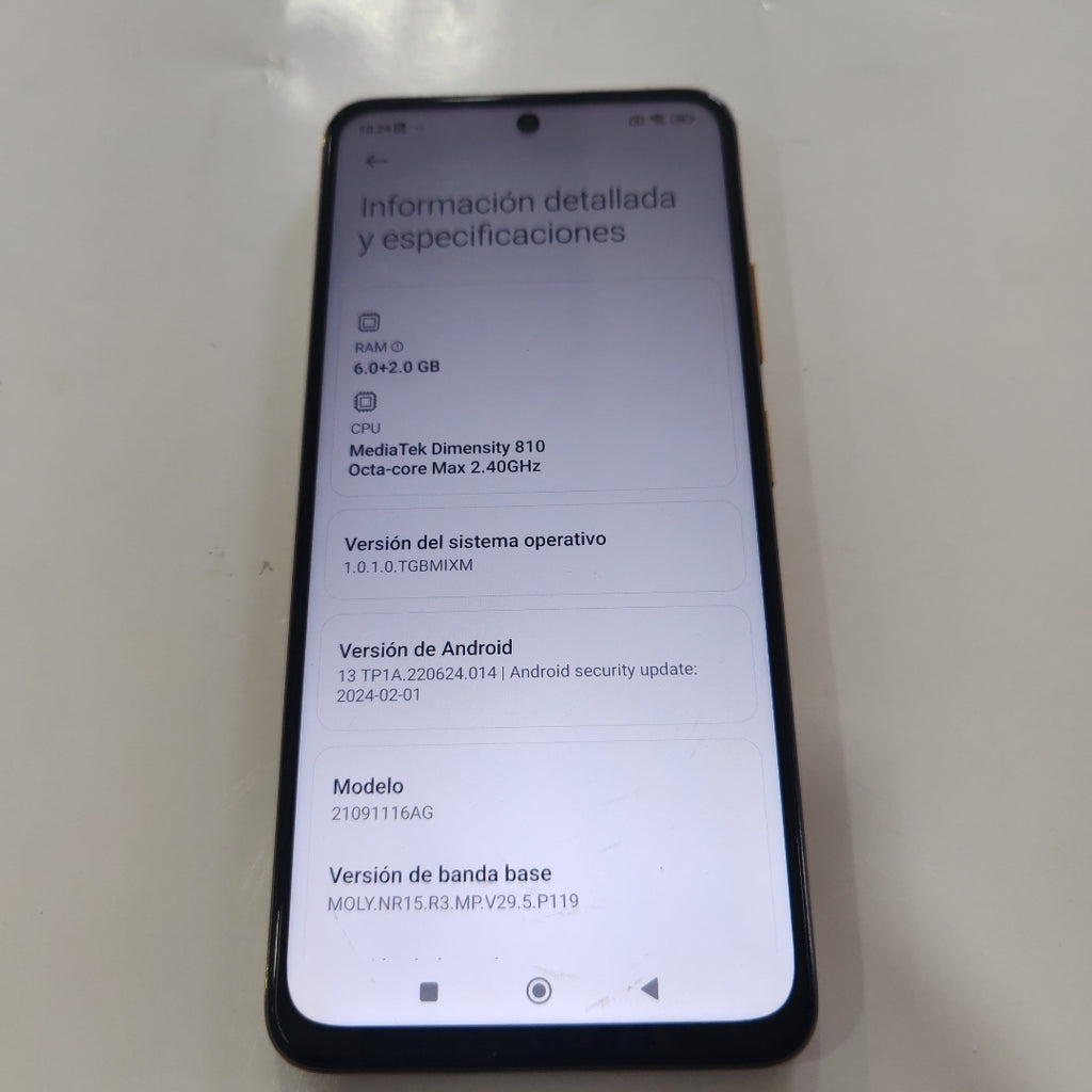 CELULAR XIAOMI POCO M4 PRO 5G 21091116AG 128 GB 6 GB RAM (SEMINUEVO)