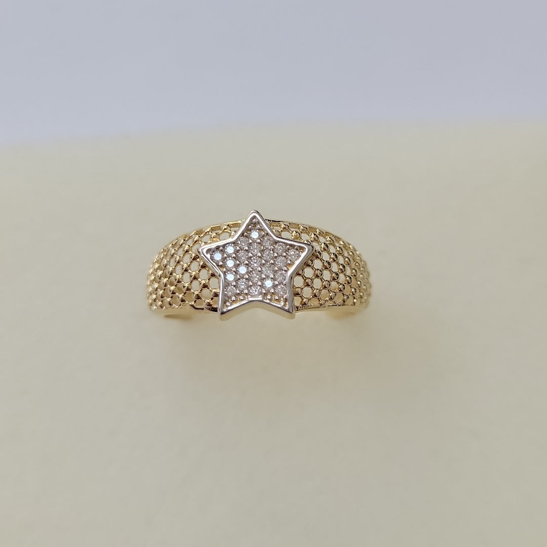 ANILLOS DAMA ORO 14K 2 (NUEVO)