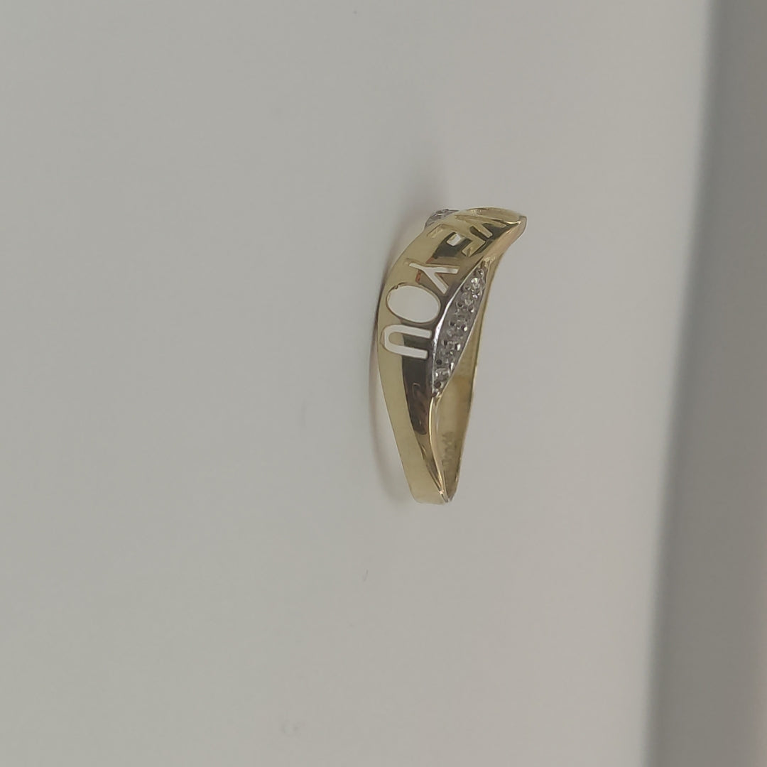 ANILLOS DAMA ORO 14K 1.4 (NUEVO)