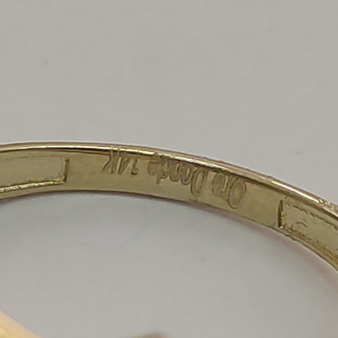 ANILLOS DAMA ORO 14K 1.6 (NUEVO)