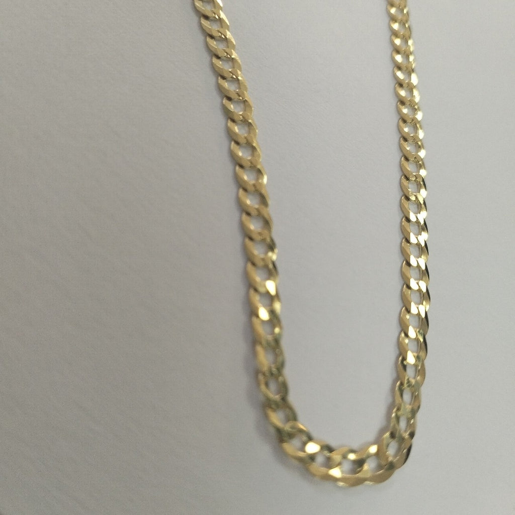 CADENAS BARBADA AMARILLA ORO 14K 8.2 (NUEVO)