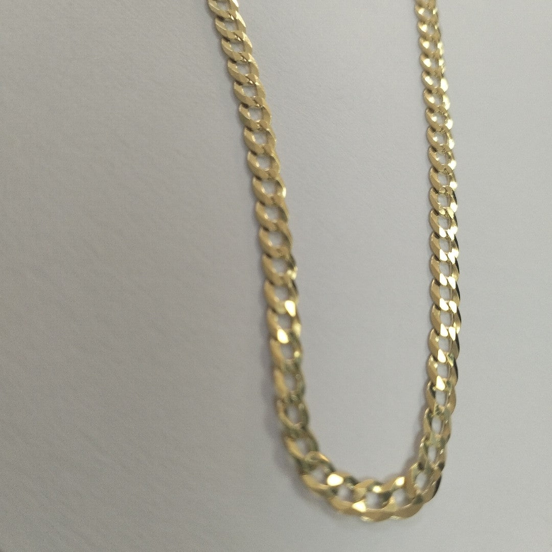 CADENAS BARBADA AMARILLA ORO 14K 8.2 (NUEVO)