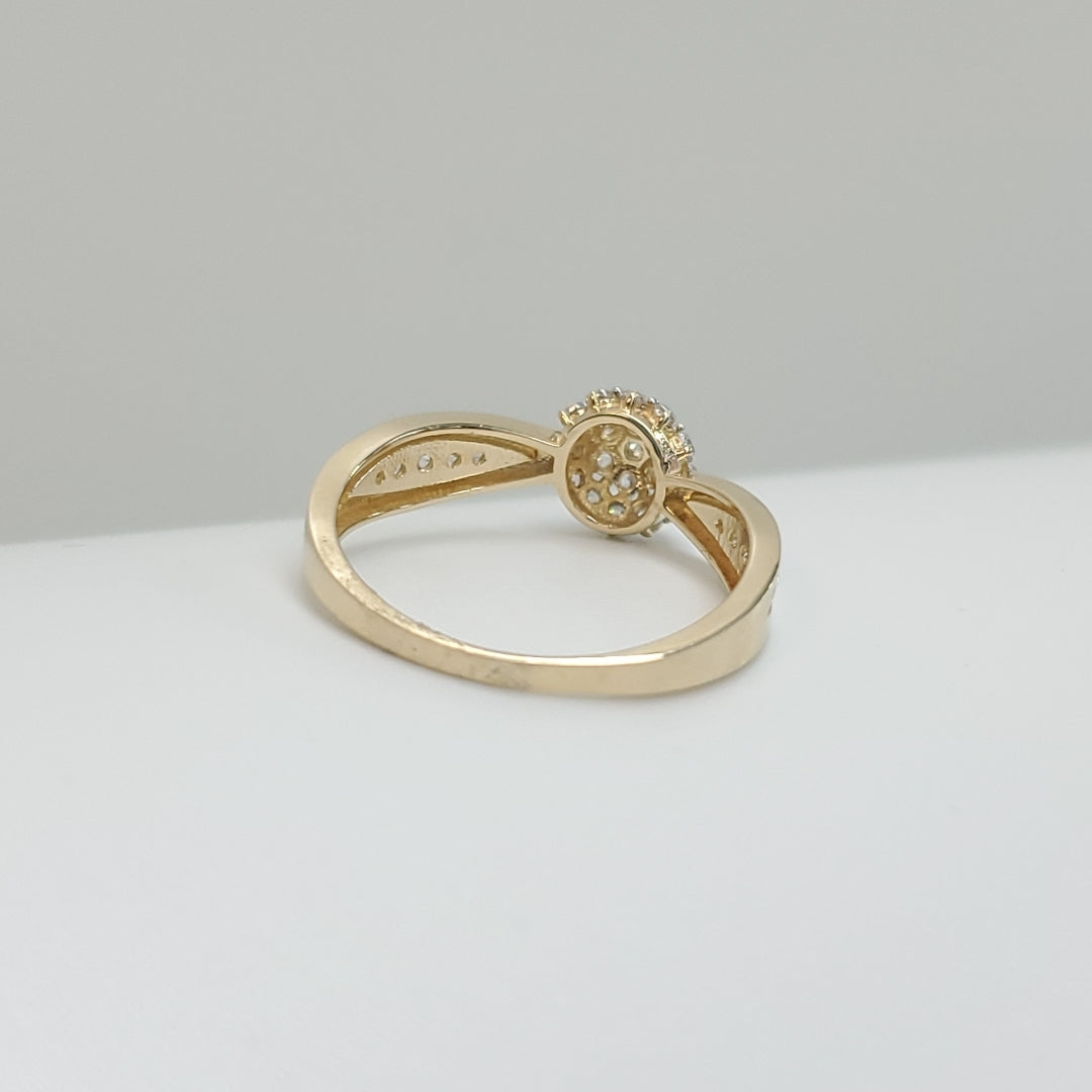 ANILLOS DAMA ORO 14K 2 (NUEVO)
