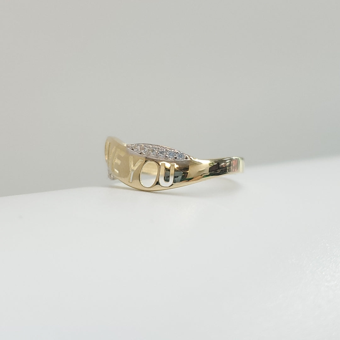 ANILLOS DAMA ORO 14K 1.4 (NUEVO)