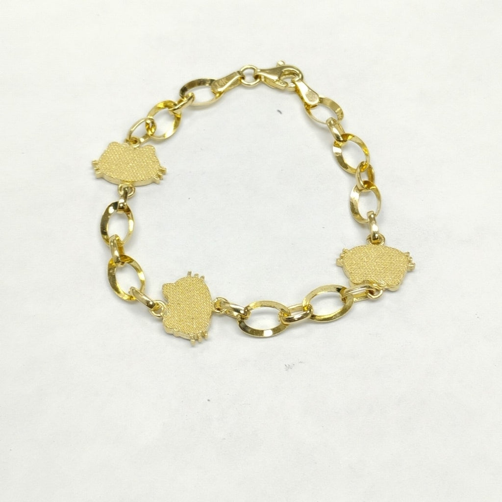 PULSERAS DAMA ORO 14K 4.7 (NUEVO)