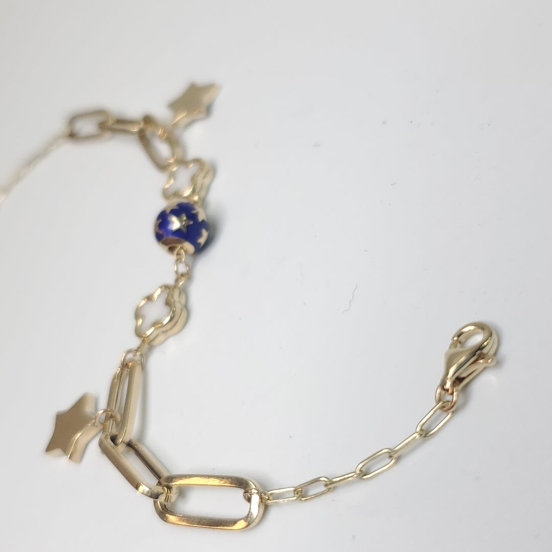 PULSERAS DAMA ORO 14K 7.6 (NUEVO)