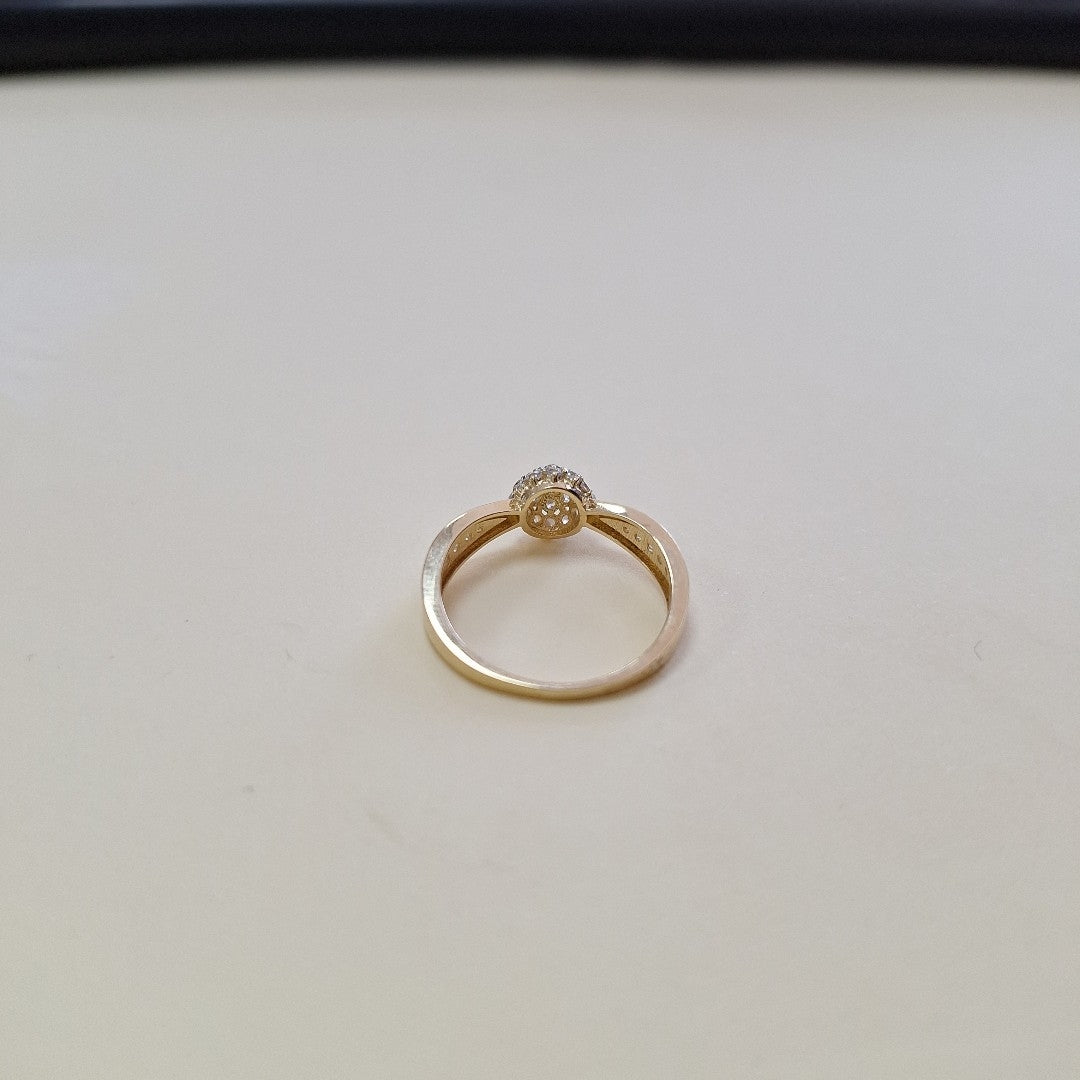 ANILLOS DAMA ORO 14K 2 (NUEVO)