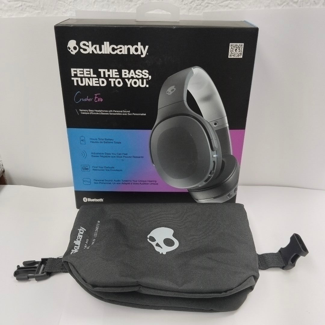 AUDIFONOS SKULLCANDY CRUSHER EVO S6EVW INALAMBRICO OVER EAR (SEMINUEVO)