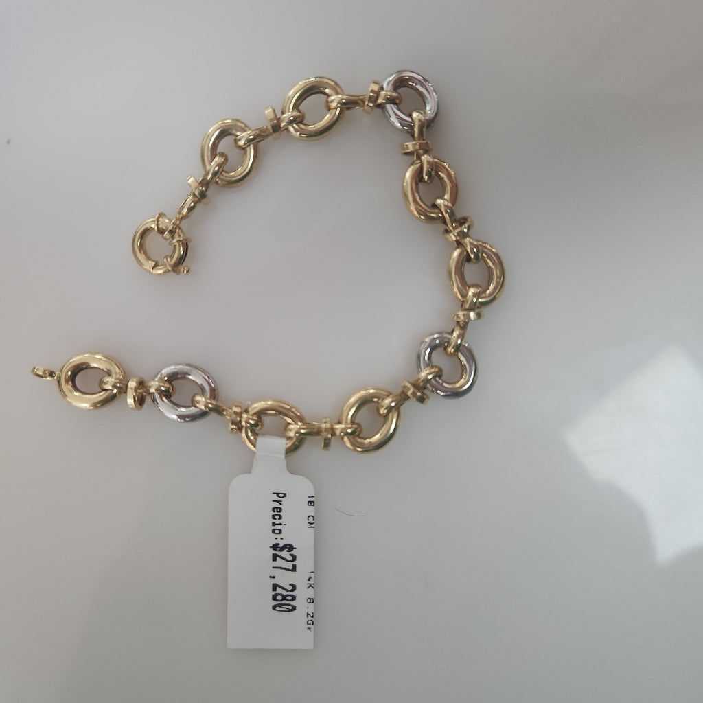 PULSERAS DAMA ORO 14K 8.2 (NUEVO)