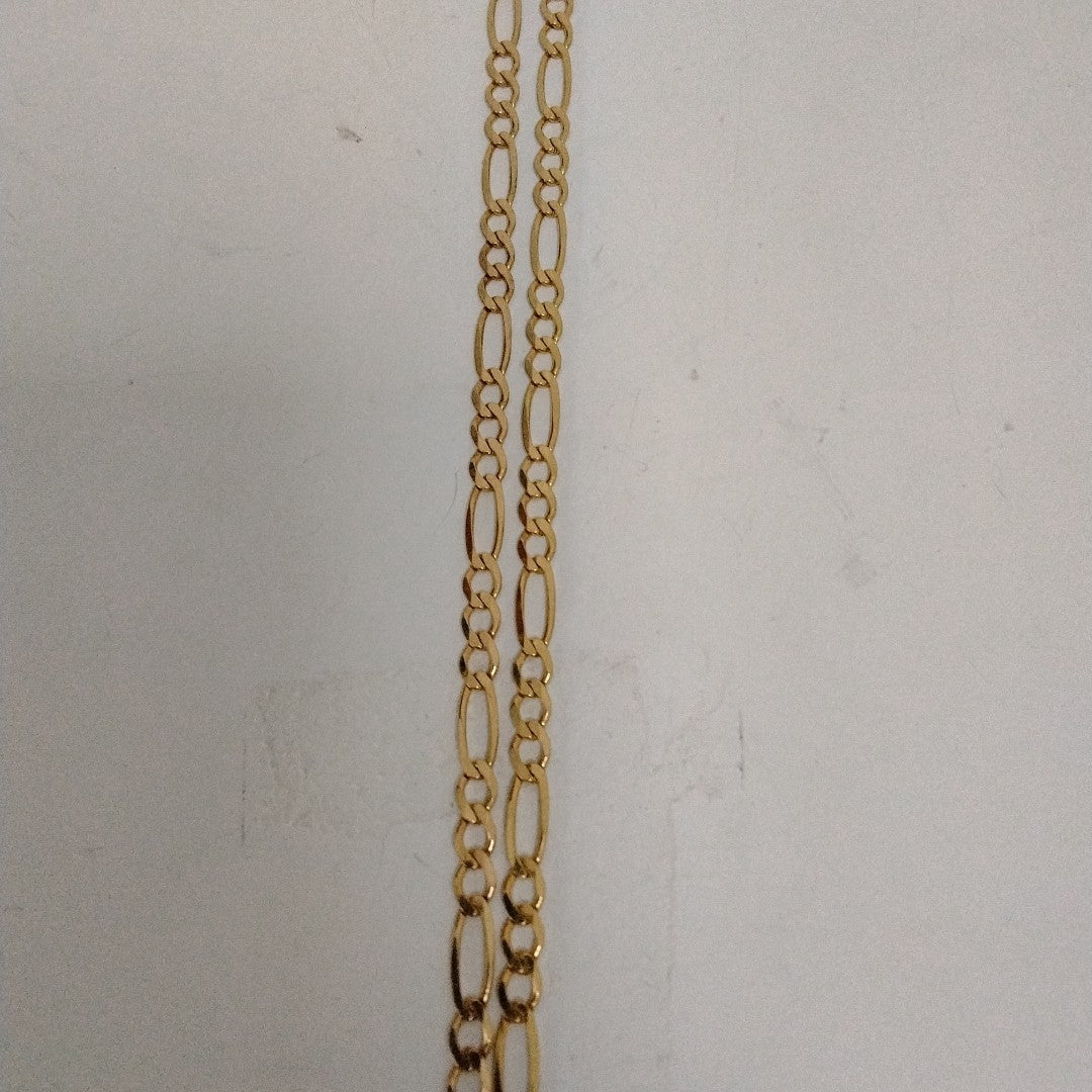CADENAS CARTIER 3*1 AMARILLA ORO 10K 9.3 (NUEVO)