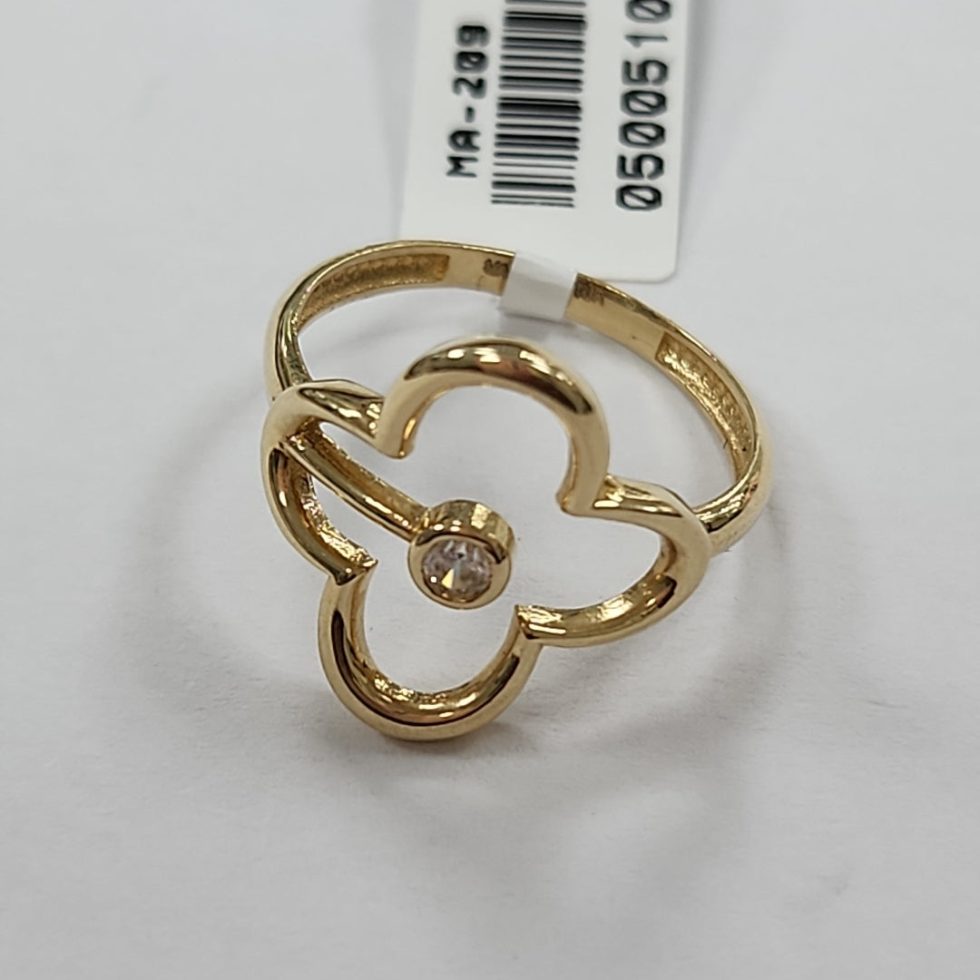 ANILLOS DAMA ORO 14K 2 (NUEVO)