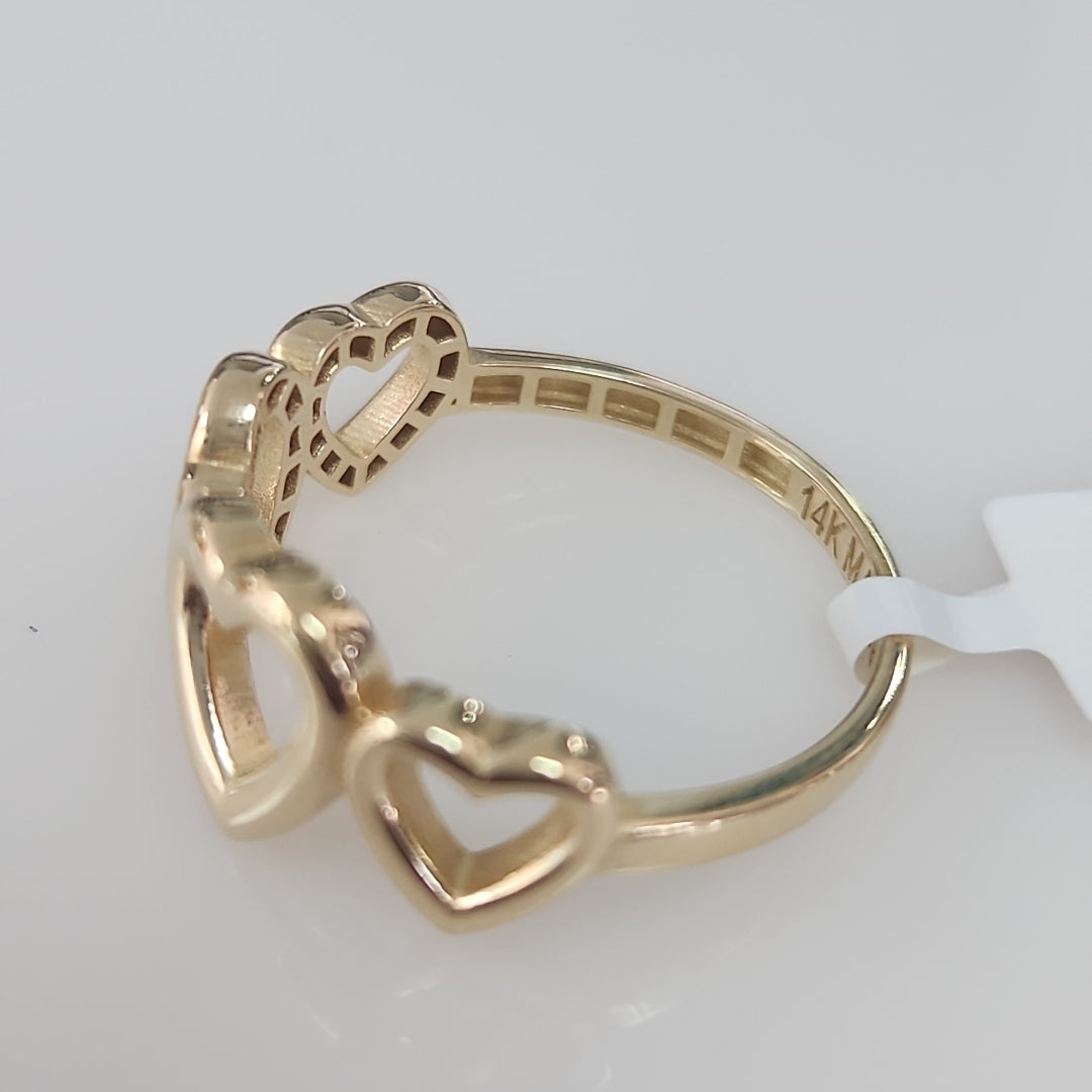 ANILLOS DAMA ORO 14K 2 (NUEVO)