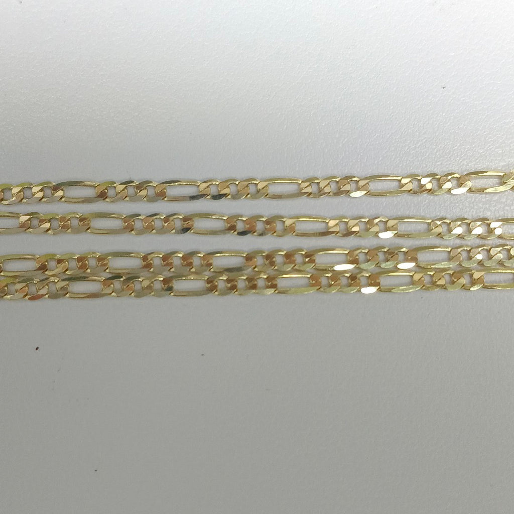CADENAS CARTIER 3*1 AMARILLA ORO 14K 5.4 (NUEVO)