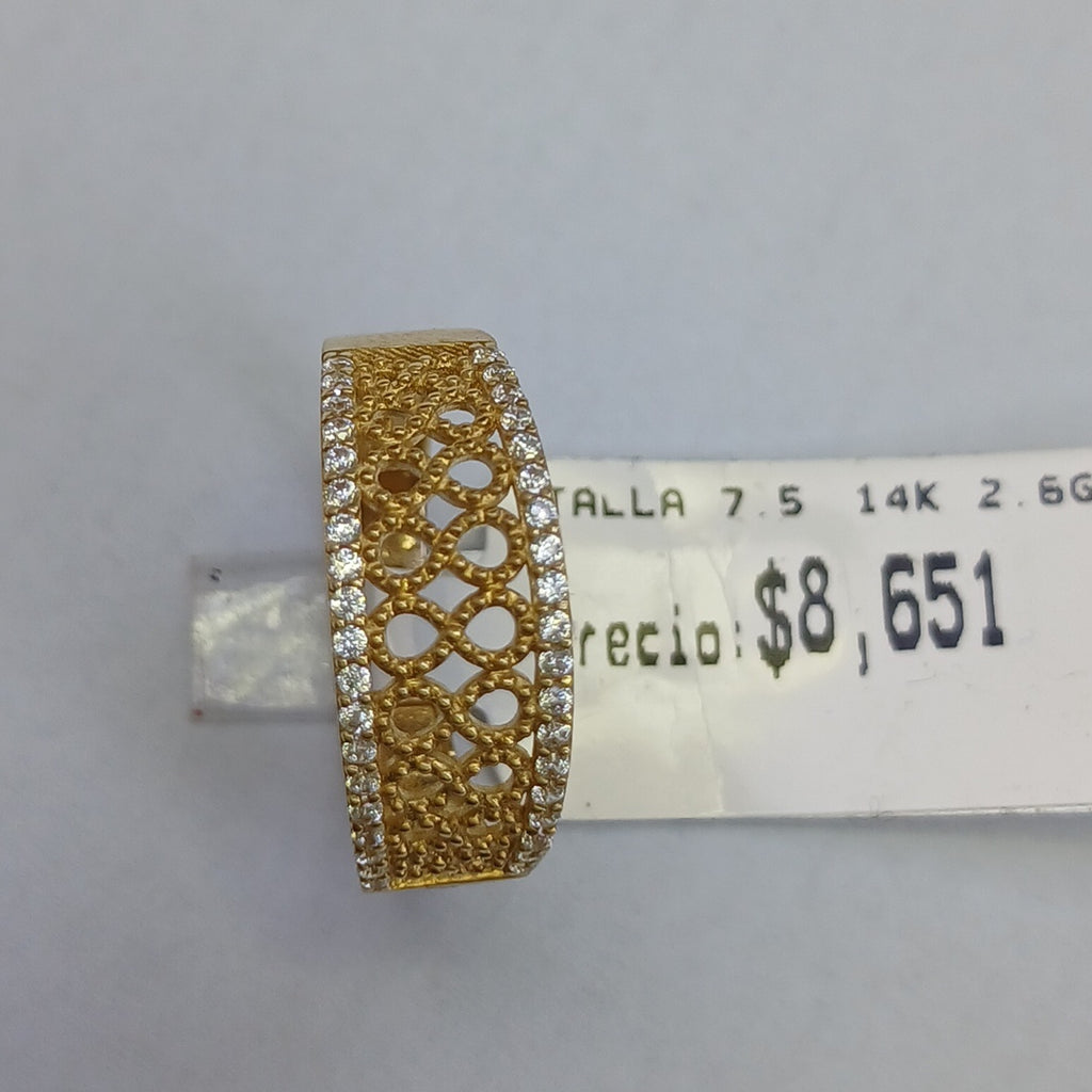 ANILLOS DAMA ORO 14K 2.6 (NUEVO)