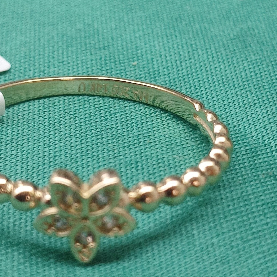 ANILLOS DAMA ORO 14K 1.5 (NUEVO)