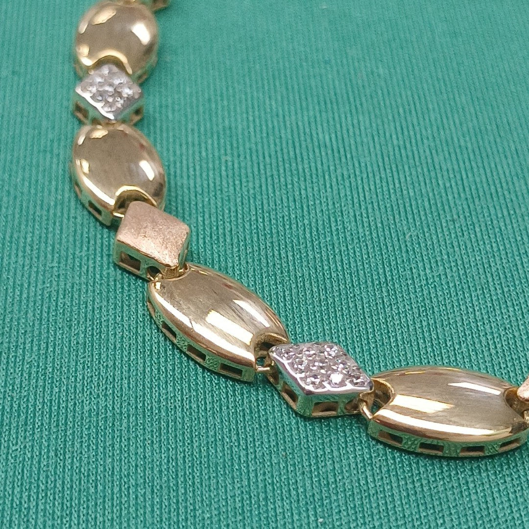 PULSERAS DAMA ORO 14K 5.6 (NUEVO)