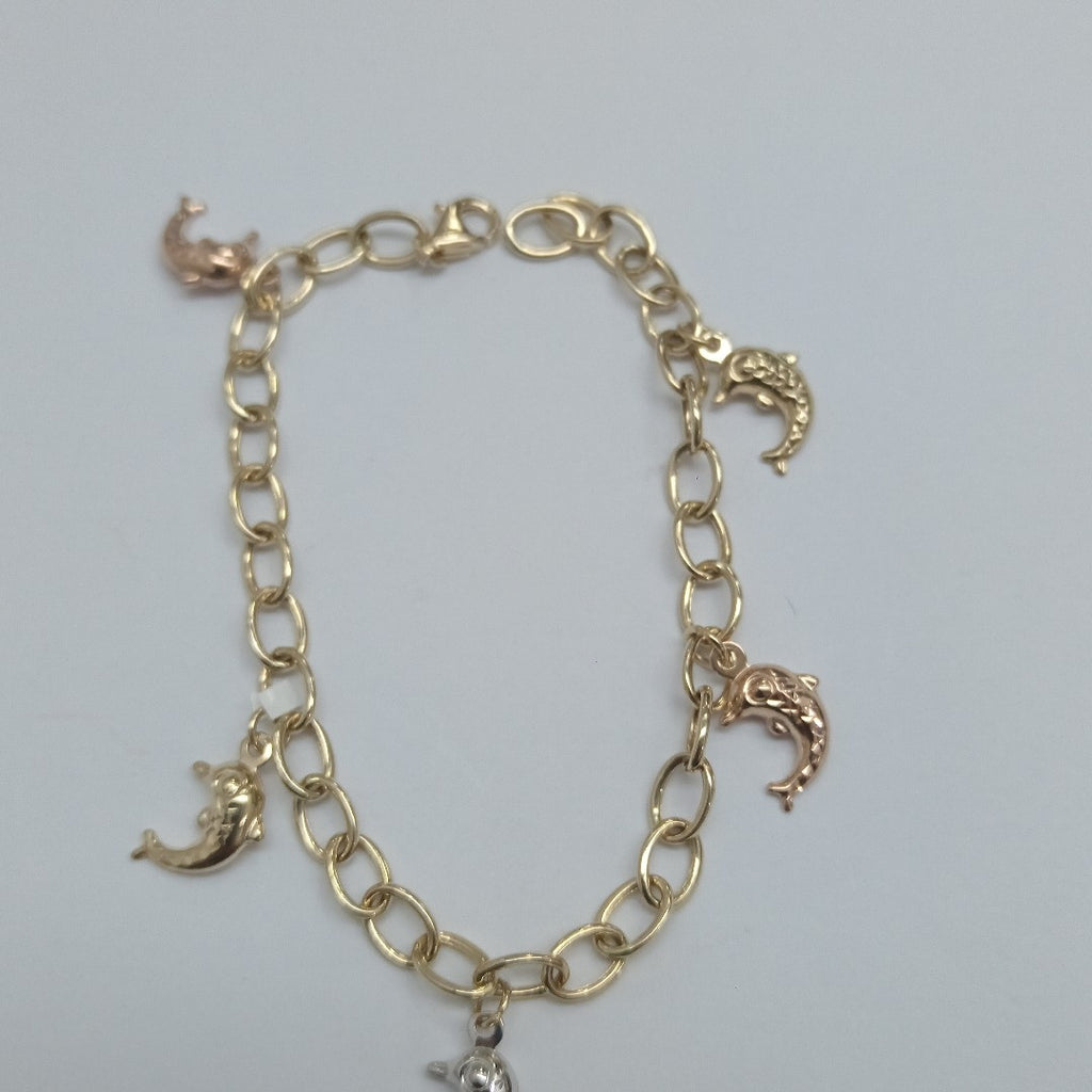 PULSERAS DAMA ORO 14K 3.4 (NUEVO)