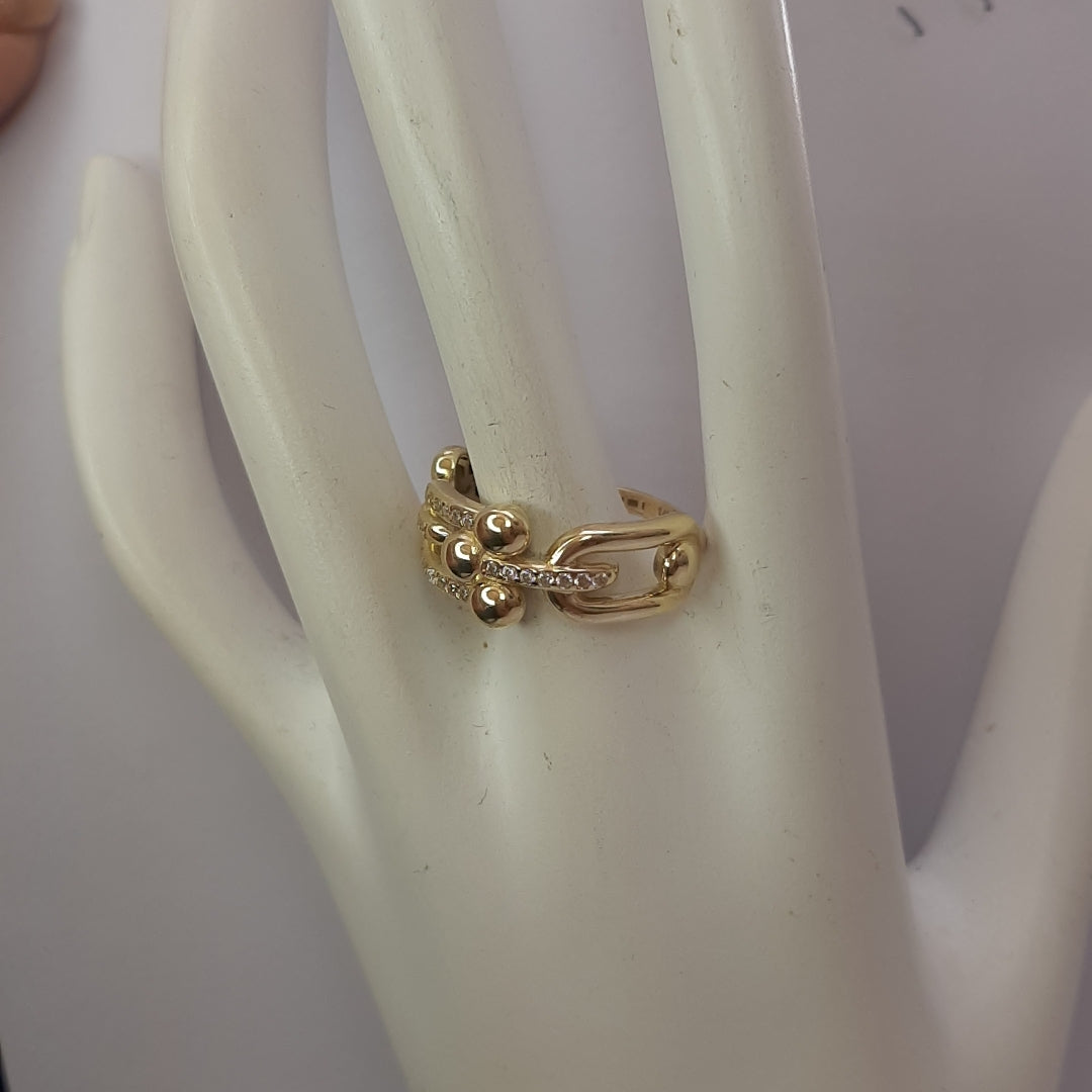 ANILLOS DAMA ORO 14K 3 (NUEVO)