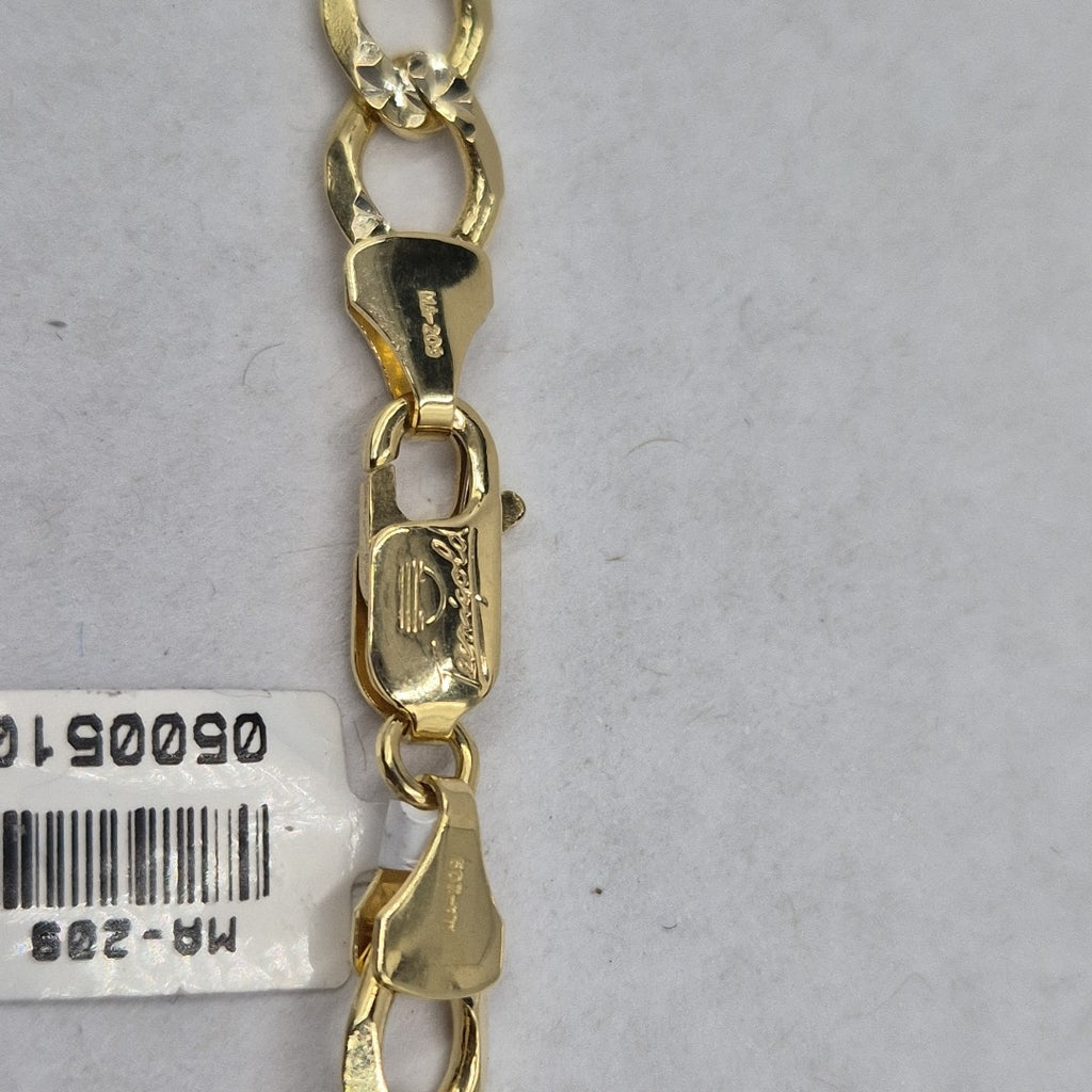 CADENAS CARTIER 3*1 DIAMANTADA ORO 14K 33.8 (NUEVO)