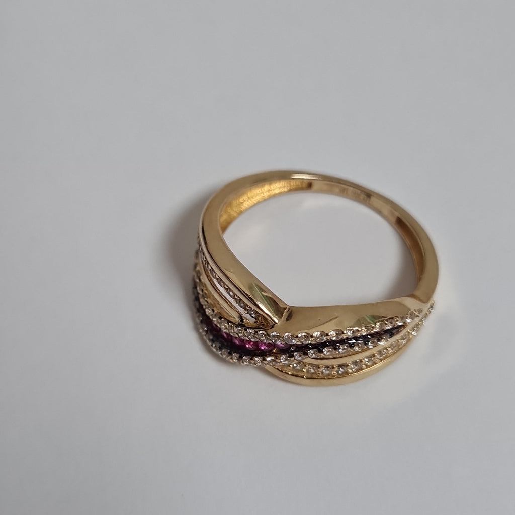 ANILLOS DAMA ORO 14K 3 (NUEVO)