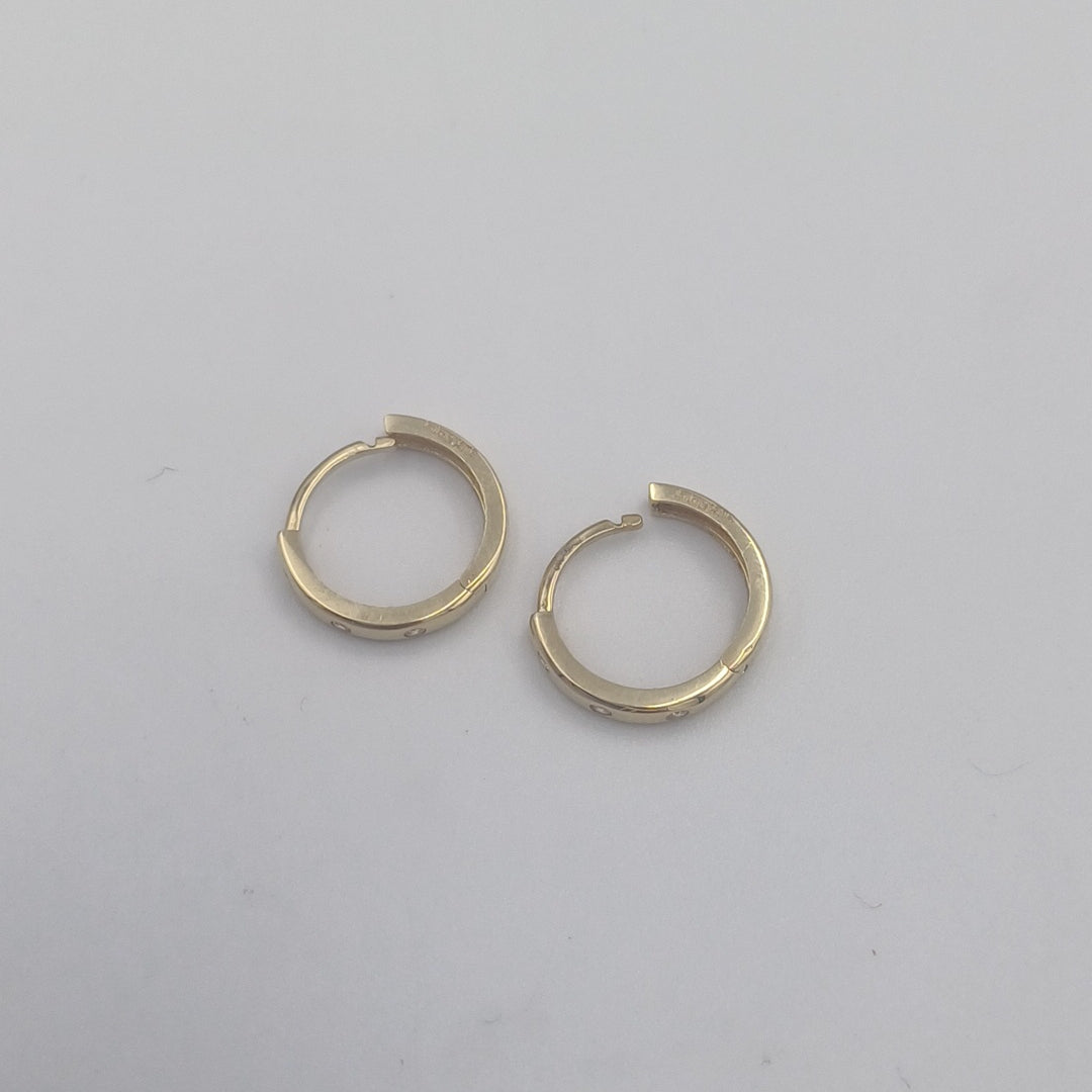 HUGGIES ORO 14K 1.5 (NUEVO)