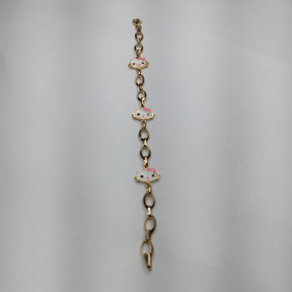 PULSERAS DAMA ORO 14K 4.8 (NUEVO)