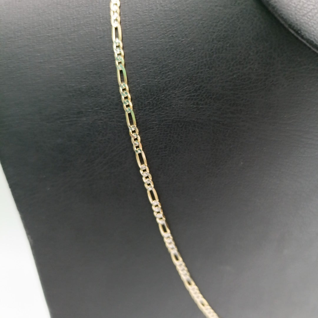 CADENAS CARTIER 3*1 DIAMANTADA ORO 14K 4.8 (NUEVO)