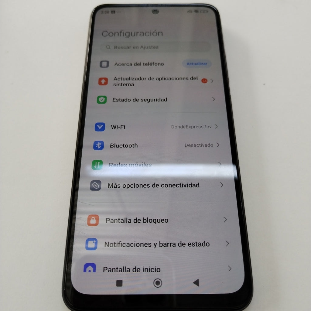 CELULAR XIAOMI REDMI NOTE 12S 2303ERA42L (2023) 256 GB 8 GB RAM (SEMINUEVO)