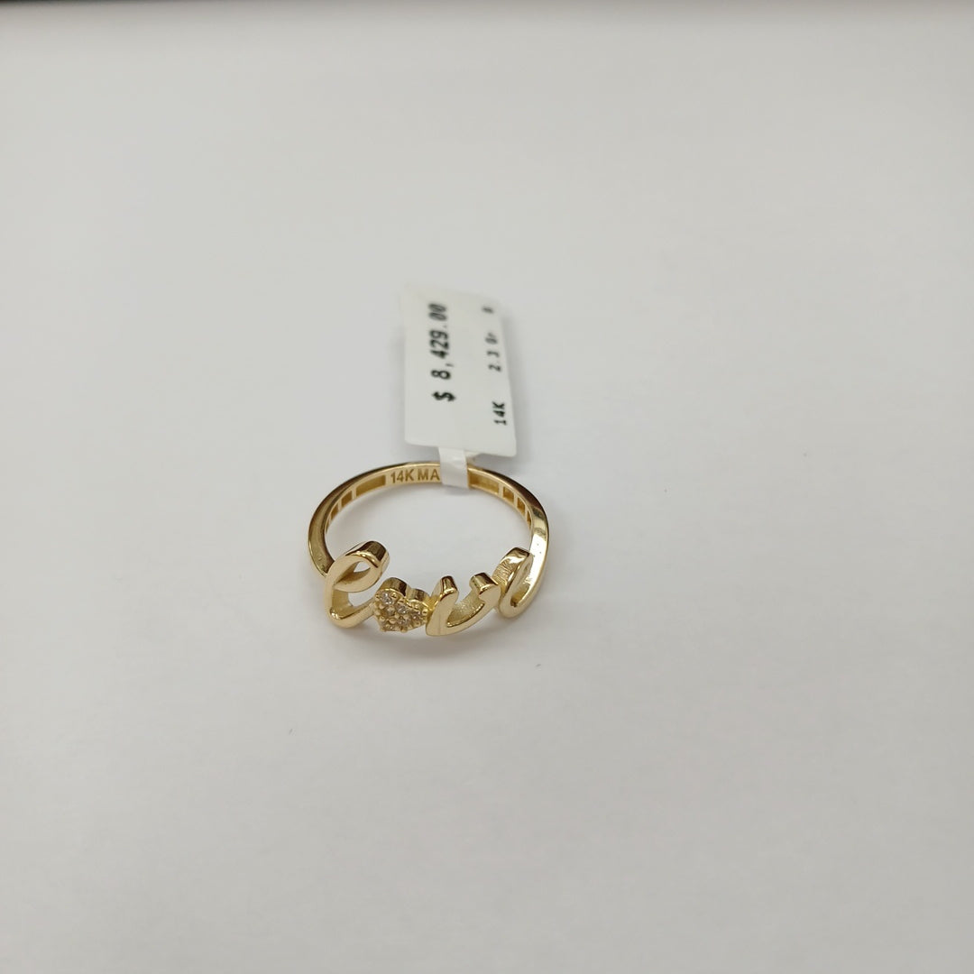 ANILLOS DAMA ORO 14K 2.3 (NUEVO)