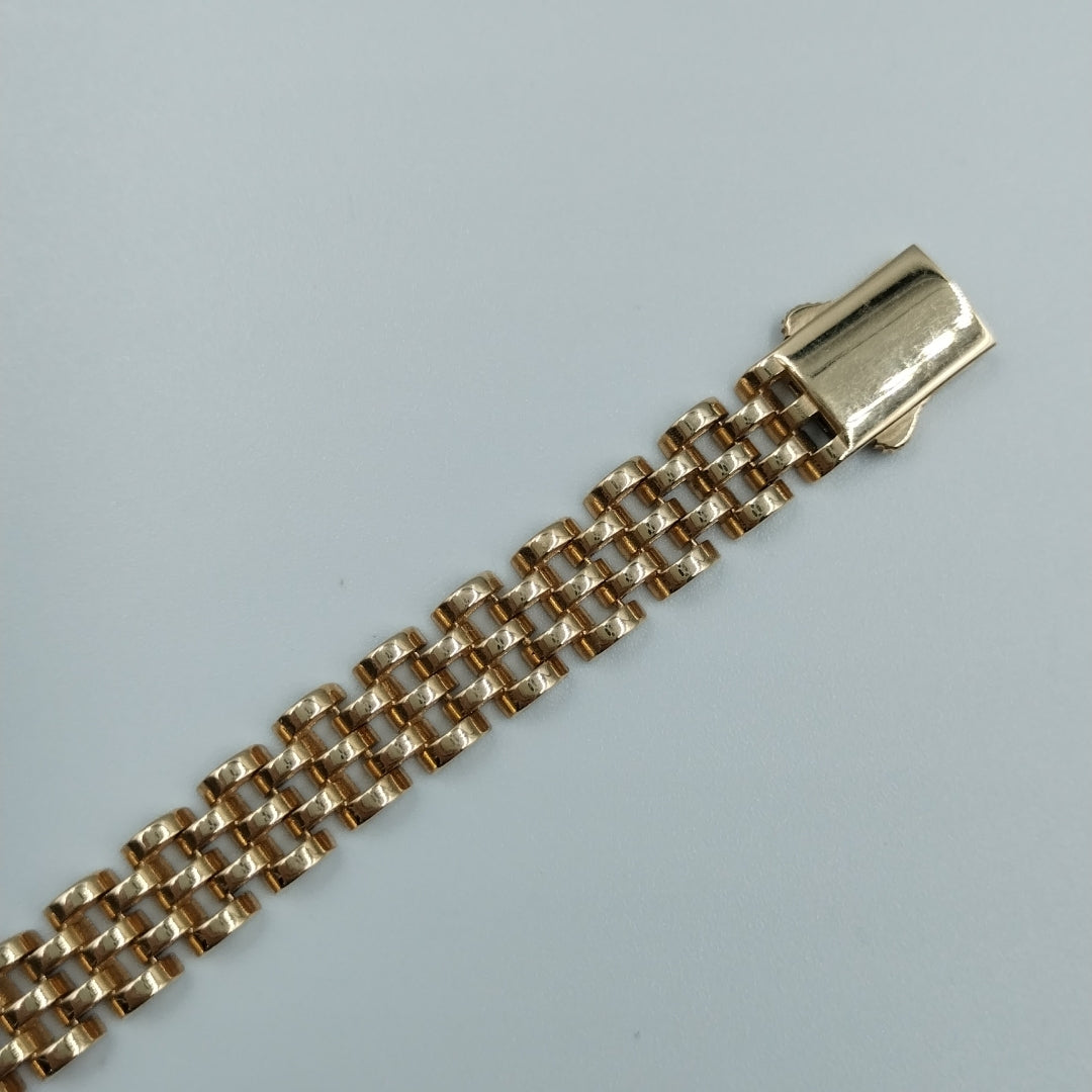 PULSERAS CABALLERO ORO 14K 18.1 (NUEVO)