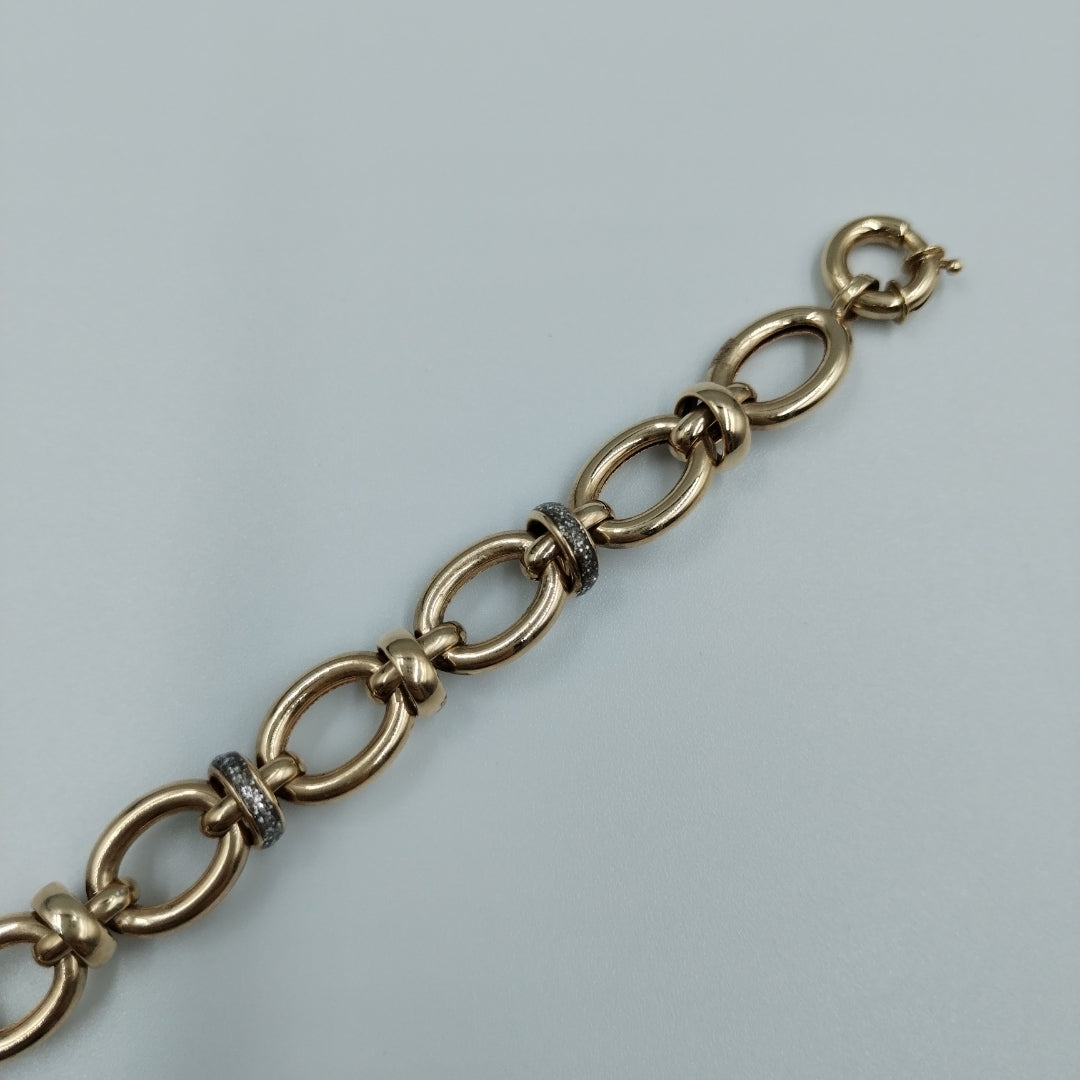 PULSERAS DAMA ORO 14K 9.3 (NUEVO)