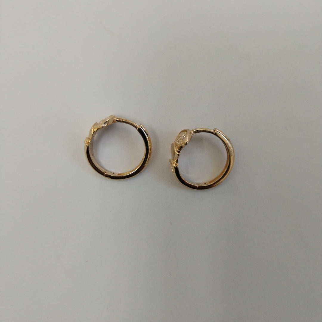 HUGGIES ORO 14K 2.7 (NUEVO)