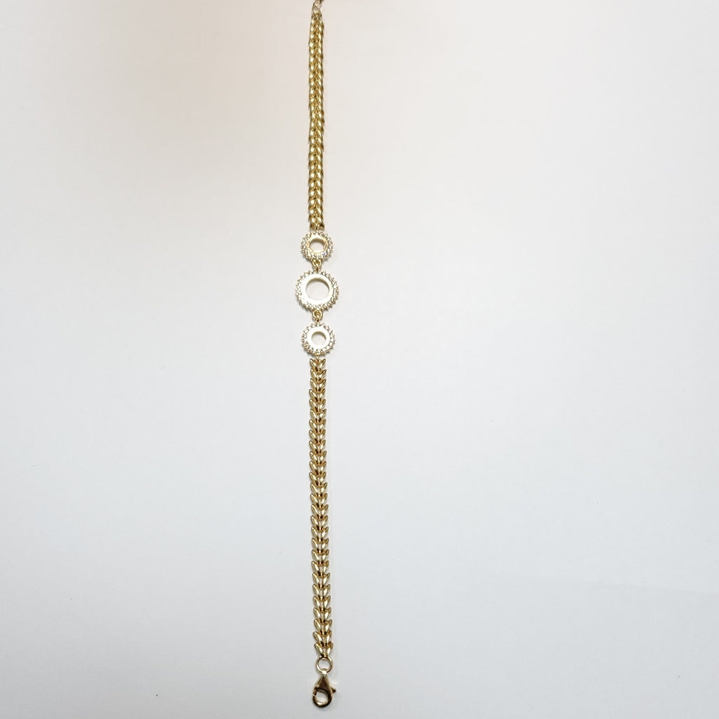 PULSERAS DAMA ORO 14K 4.8 (NUEVO)