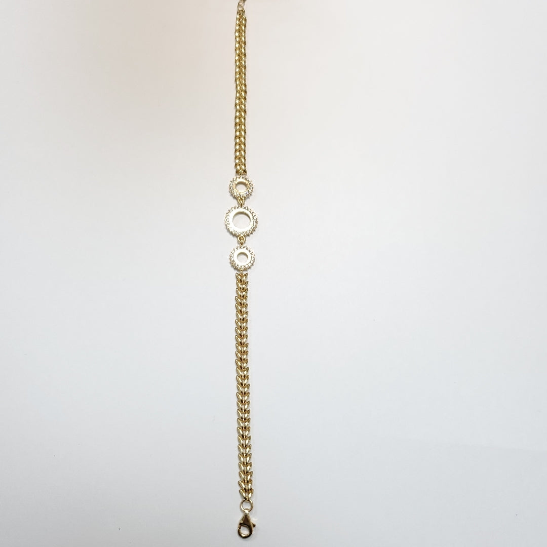 PULSERAS DAMA ORO 14K 4.8 (NUEVO)