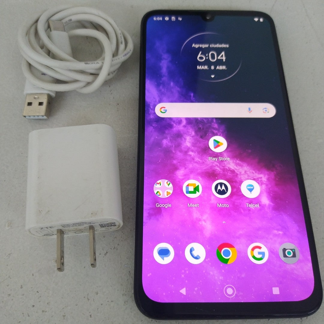 CELULAR MOTOROLA ONE ZOOM XT2010-1 (2019) 128 GB 4 GB RAM (SEMINUEVO)
