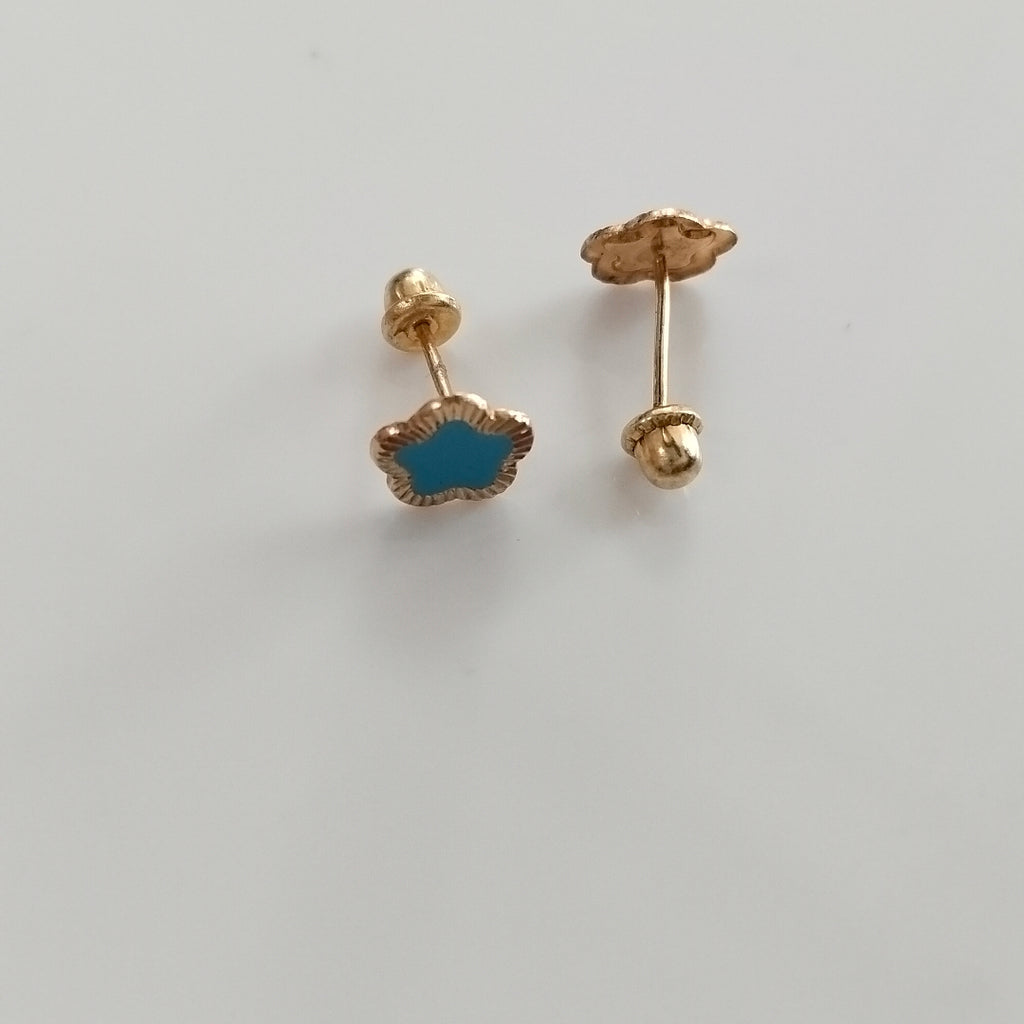 BROQUELES ORO 10K 1 (NUEVO)