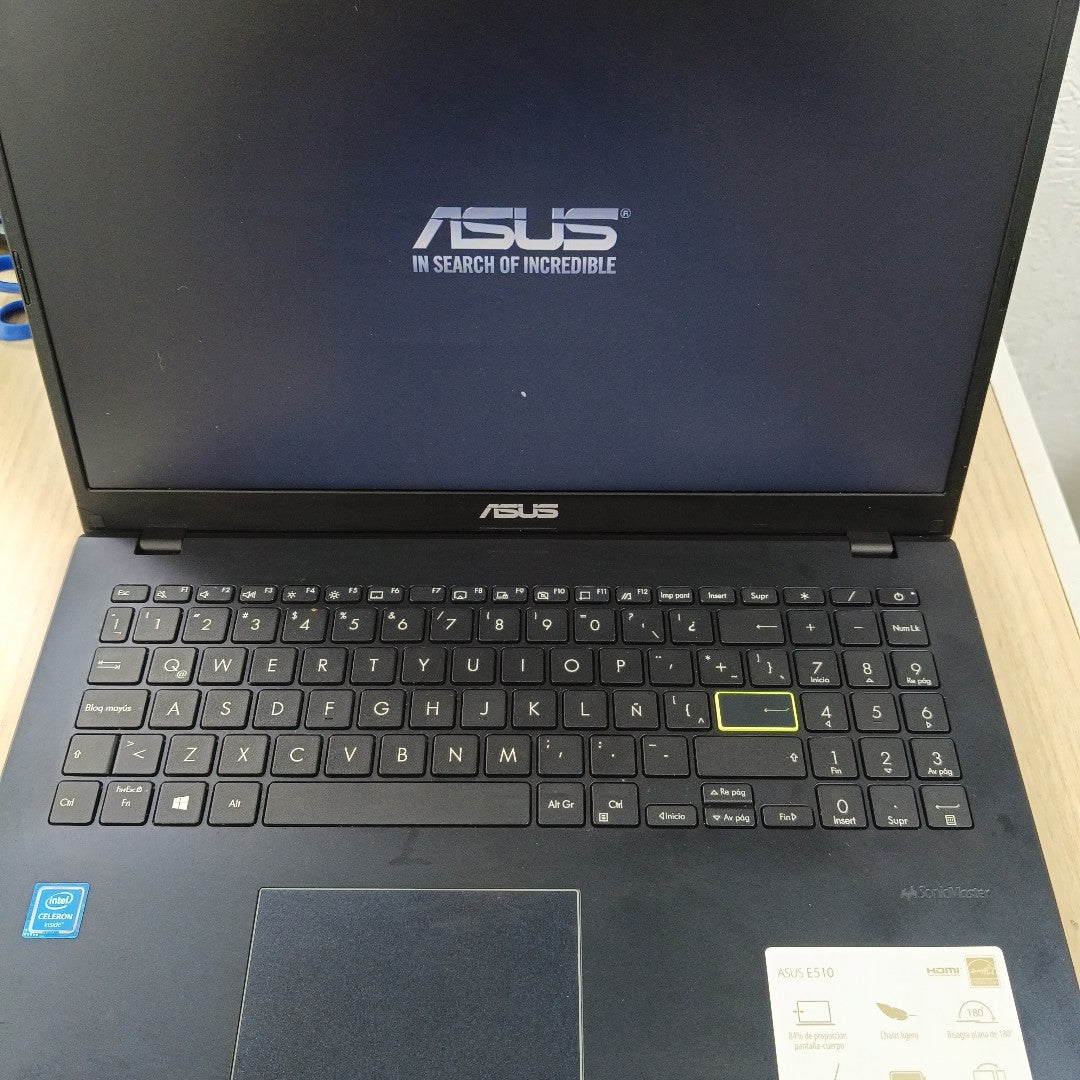 LAPTOP ASUS E510MA-BR633W (2022) 128 GB SSD 4 GB RAM (SEMINUEVO)