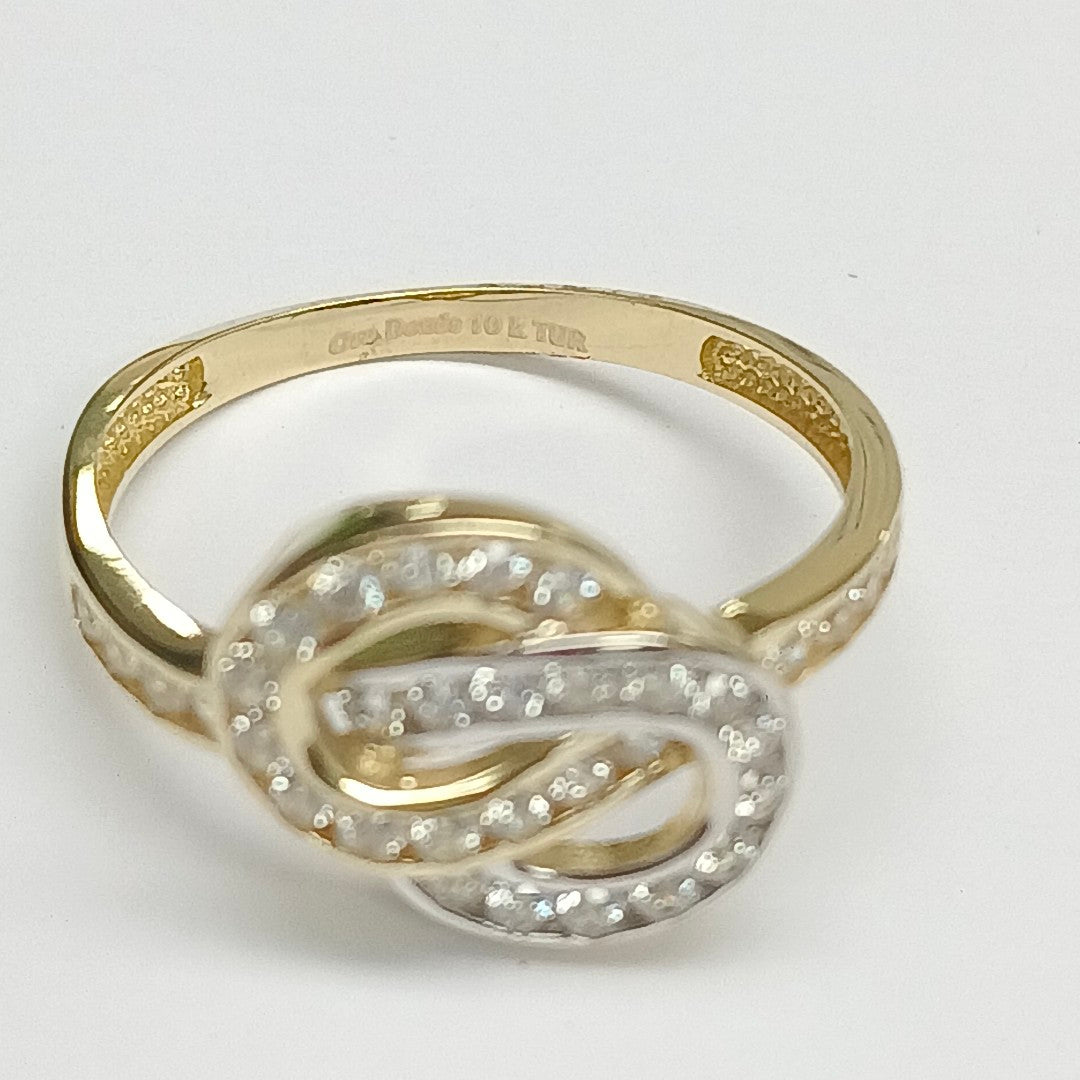ANILLOS DAMA ORO 10K 2 (NUEVO)