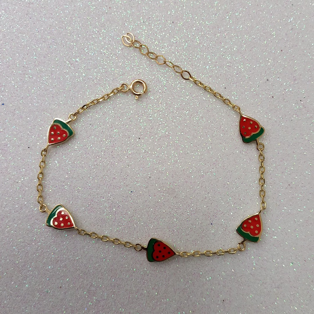 PULSERAS DAMA ORO 14K 3 (NUEVO)