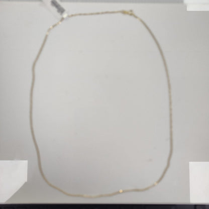 CADENAS BARBADA DIAMANTADA ORO 14K 2.1 (NUEVO)