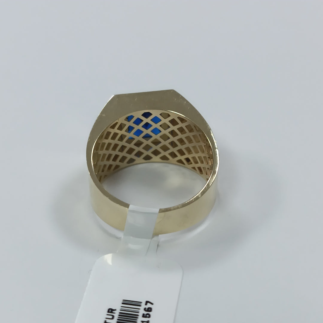 ANILLOS CABALLERO ORO 10K 8 (NUEVO)