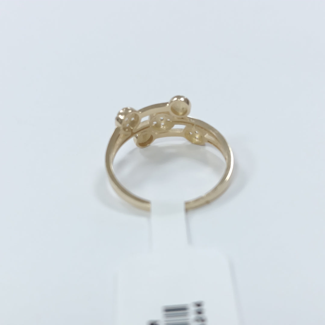 ANILLOS DAMA ORO 14K 2 (NUEVO)