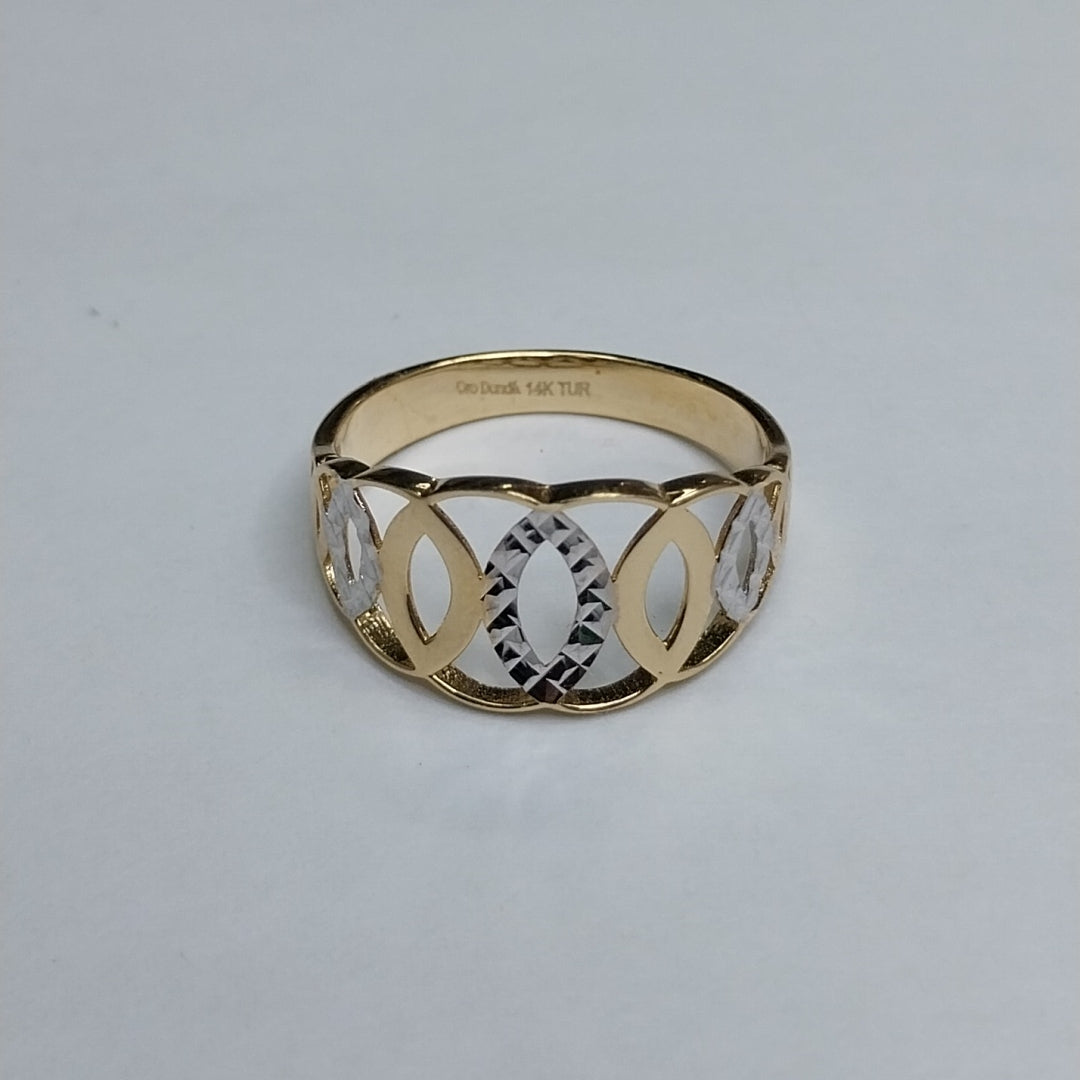 ANILLOS DAMA ORO 14K 2 (NUEVO)